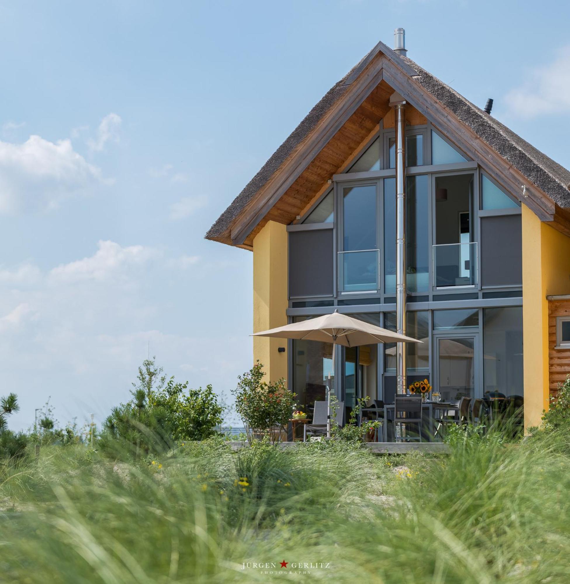 Ostsee - Reetdachhaus Nr 7 "Haddock" Im Strand Resort Heiligenhafen Eksteriør billede